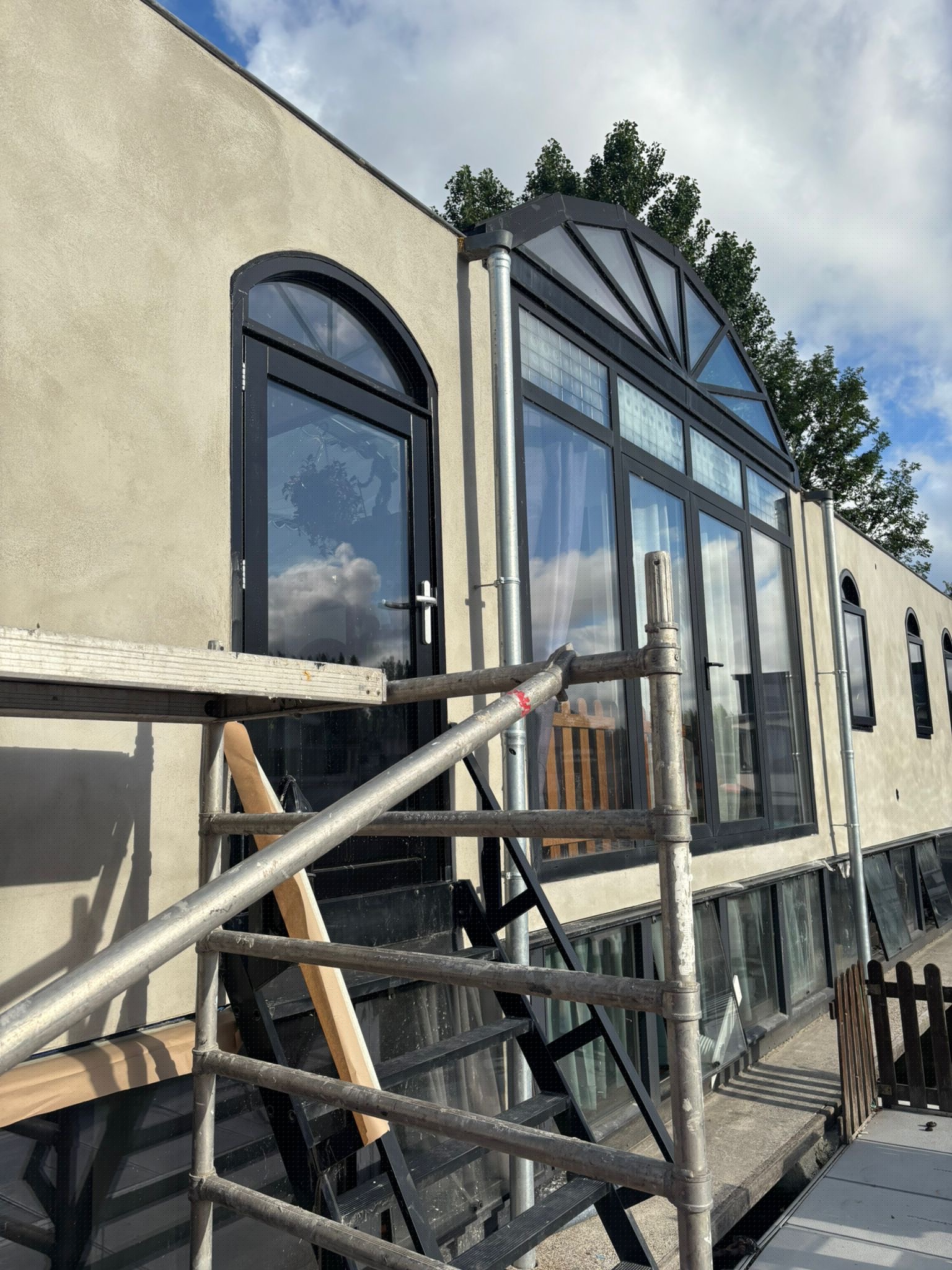 Stijlvolle woonkamer afwerking